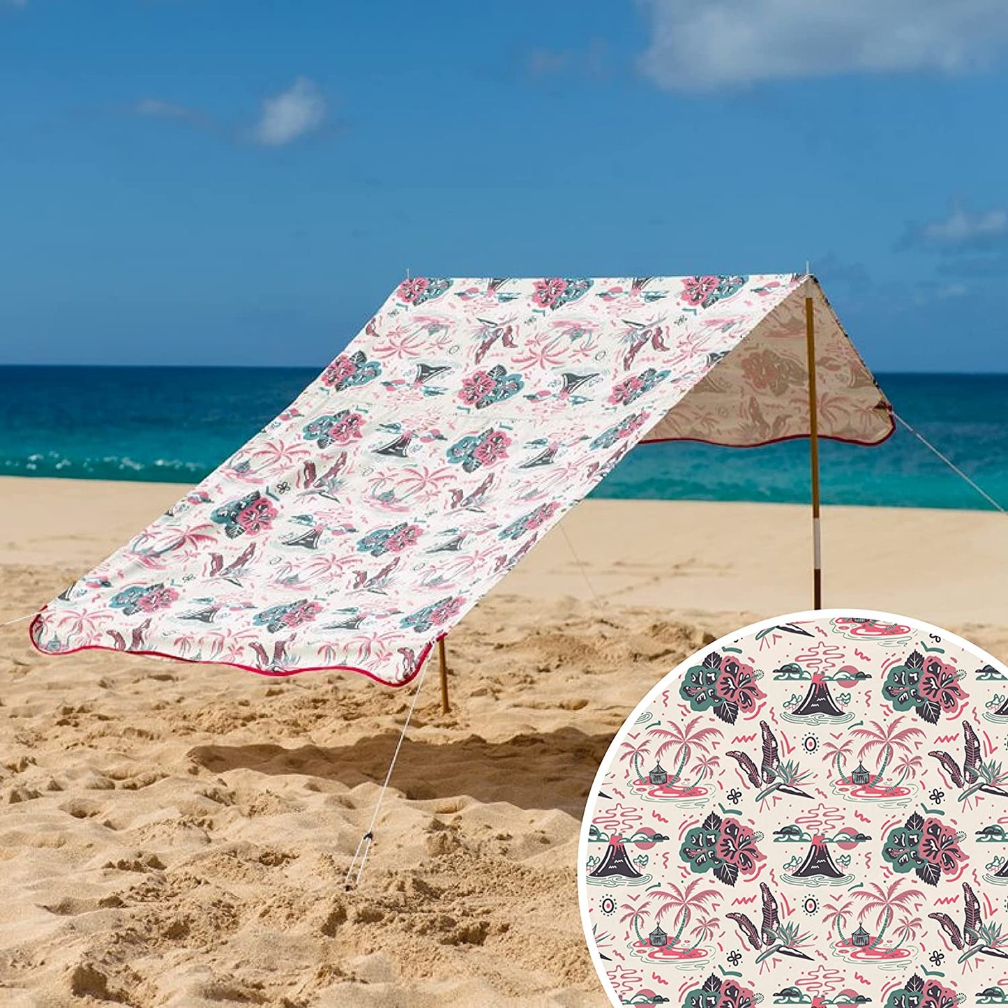 Beach Tent - Vintage Hawaii